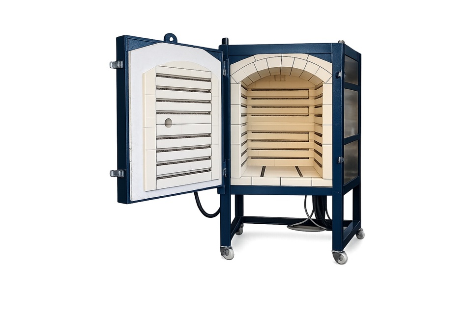 10 Cubic Foot Electric Front Load Kiln 285L