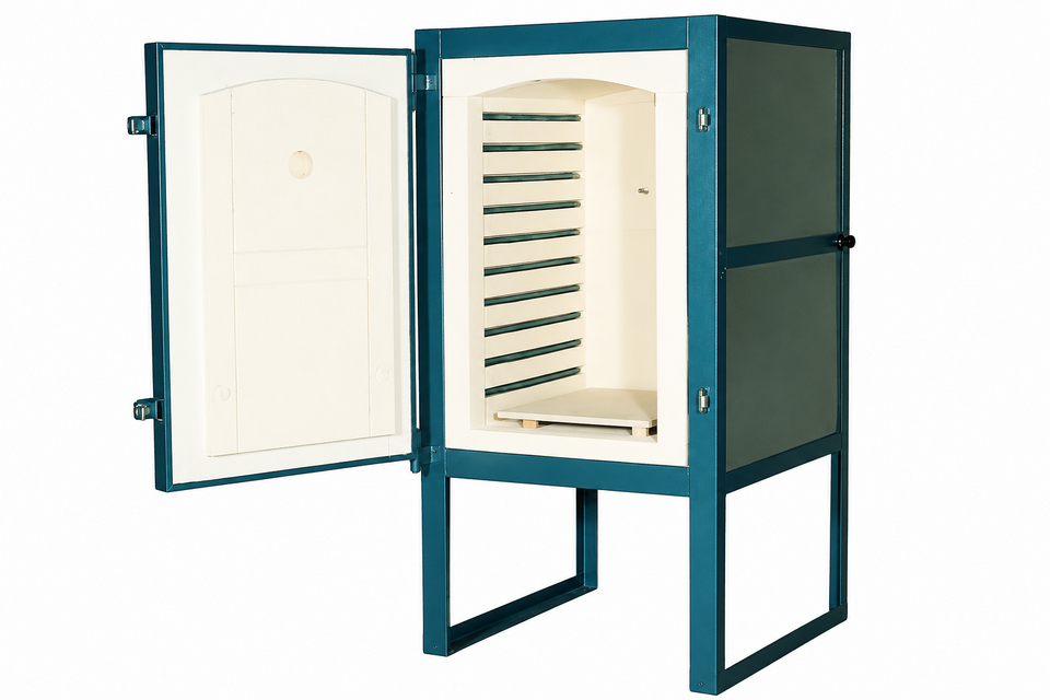 12 Cubic Foot Electric Front Load Kiln 340L