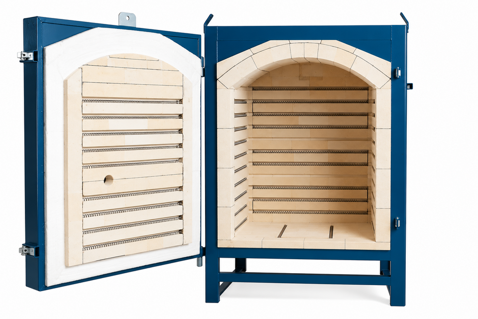 15 Cubic Foot Electric Front Load Kiln - 425L