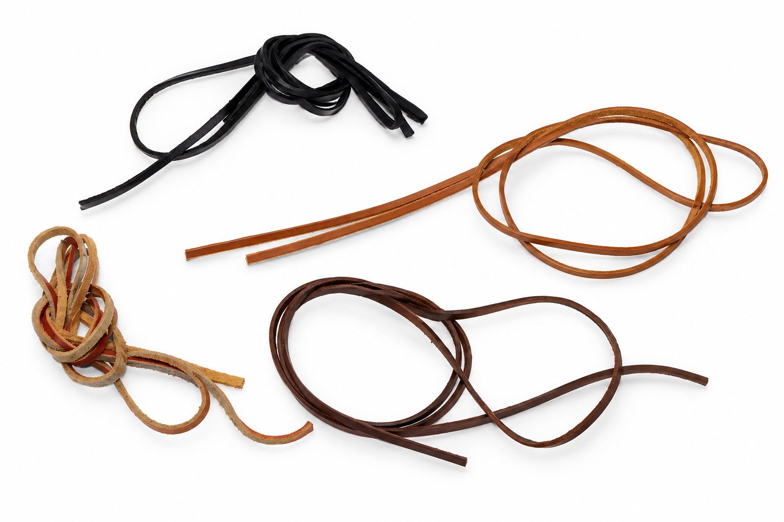 Thonging- Leather - Flat Colours