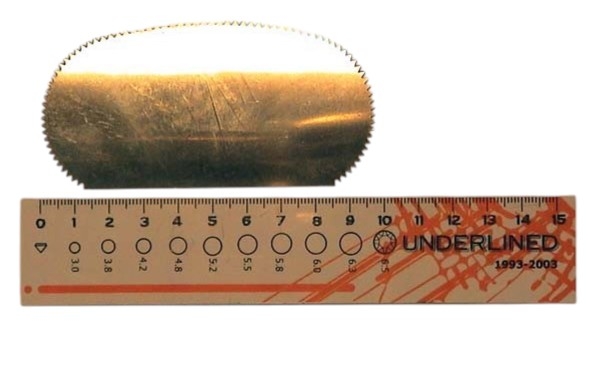 Steel Scraper Serrated 435