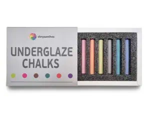 6 pack of Underglaze Chalk - Set 2