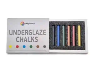 6 pack of Underglaze Chalk - Set 1