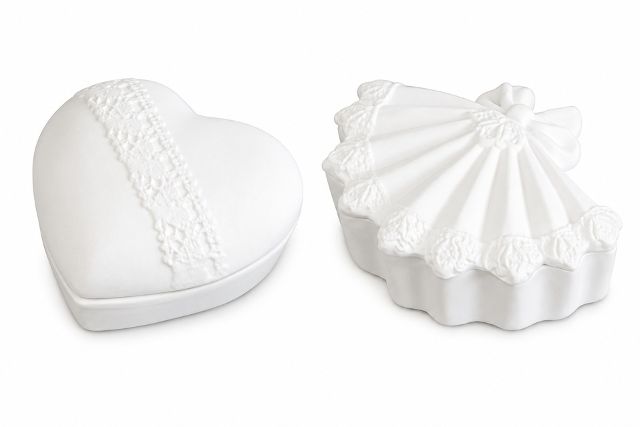 Trinket Box Heart Fancy