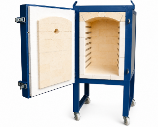 6 Cubic Foot Electric Front Load Kiln 175L