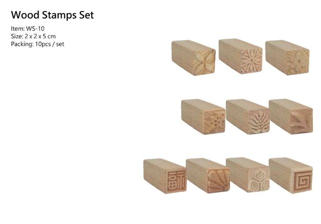 Stamp Set - Wood