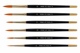 Golden Taklon - Round Brushes