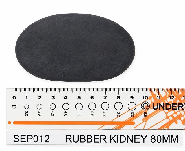Rubber Kidney Brown Small