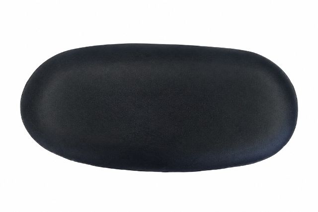 Rubber Kidney Black Large