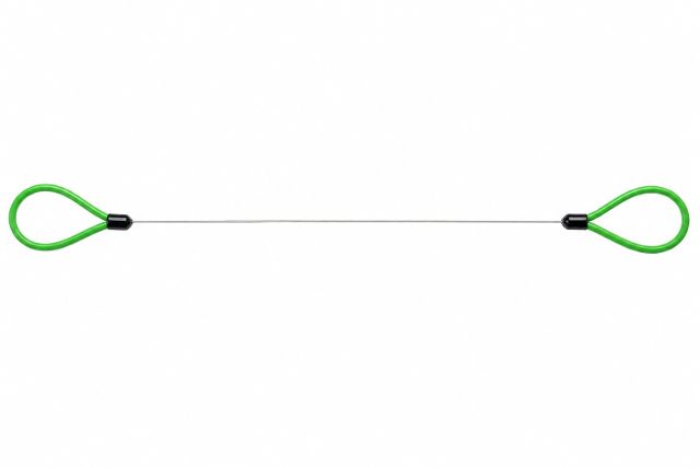 Wire Cutter - Braided - Green Handles