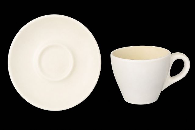 Cup & Saucer (SET) Espresso Conical